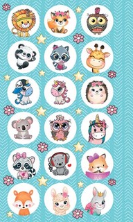 Наклейки поощрительные 0-11-396