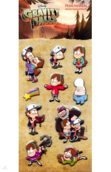 Набор многоразовых наклеек 