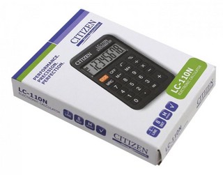 Карманный калькулятор Citizen LC-110, 8 разрядов
