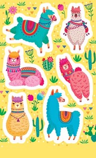 Наклейки "Ламы", артикул 0-11-346