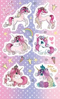Наклейки "Единороги", артикул 0-11-368
