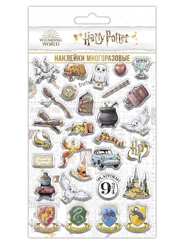 Наклейки объемные PrioritY 'Гарри Поттер – 3', 110х200 мм