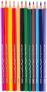 Карандаши 12 цветов, картонная упаковка с европодвесом 2