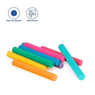 Мелки цветные Jovi 'School Chalks', 10 цветов 2
