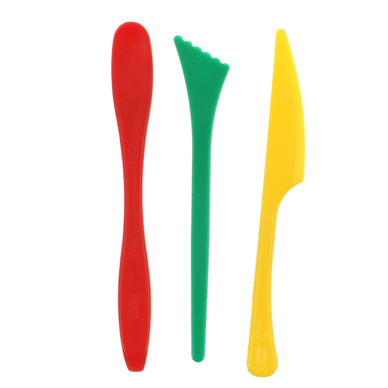 Набор стеков 'Jovi', 3 шт, цвет желтый, зеленый, красный