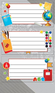 Наклейки на тетрадь, артикул 0-11-504