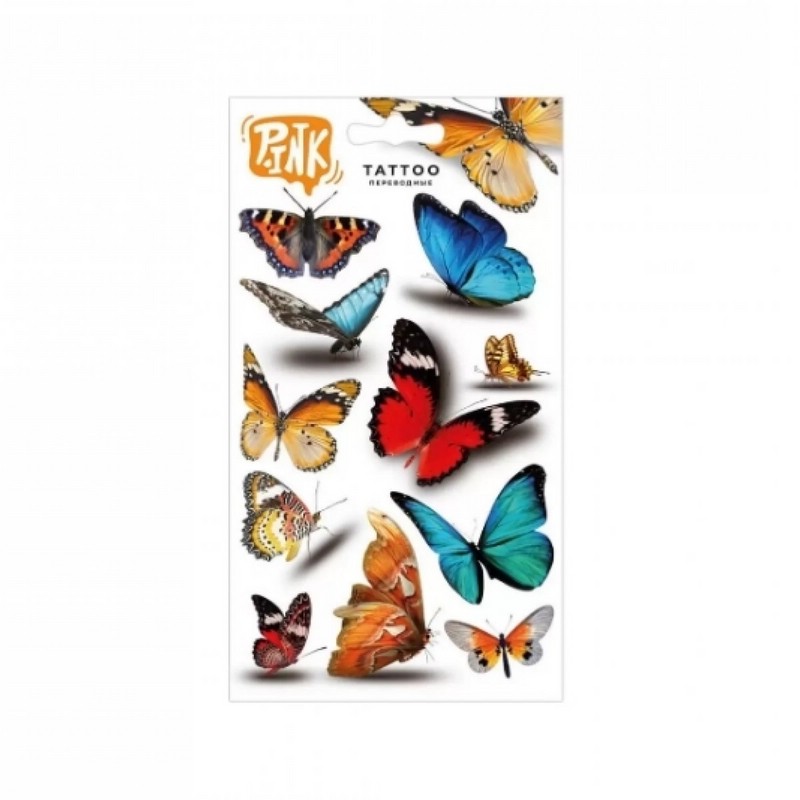 Переводные татуировки 'Бабочки 1'