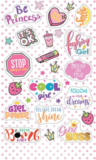 Наклейки поощрительные "Принцессы" артикул 0-11-464