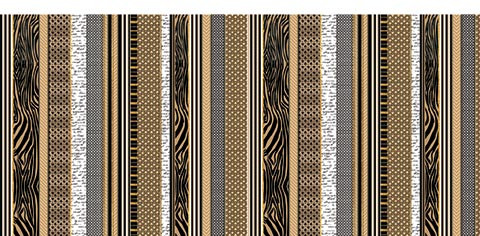 Почтовый конверт цветной в полоску (евро)