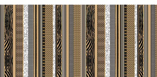 Почтовый конверт цветной в полоску (евро)