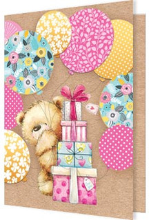 Подвеска "Мишка" (крафт), артикул 2-70-1681