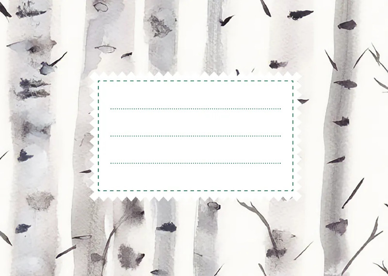 Конверт С6 'Березы', Даринчи