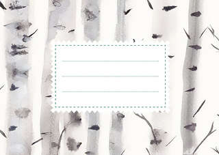 Конверт С6 'Березы', Даринчи