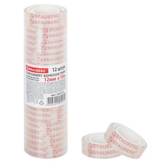 Скотч BRAUBERG Клейкая лента 12 мм х 10 м, 223122 3