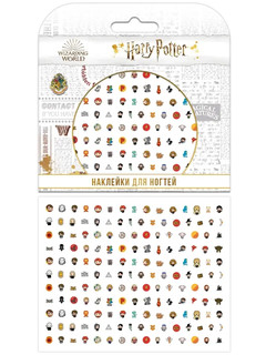 Наклейки (стикеры) для ногтей 'Гарри Поттер' 2