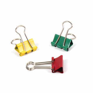 Зажим для бумаг BRAUBERG, цвет ассорти 3