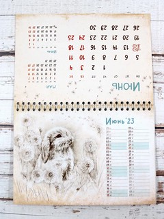 Календарь-домик 2023 'Мягкие лапки' 8