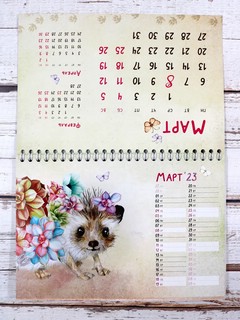 Календарь-домик 2023 'Мягкие лапки' 5
