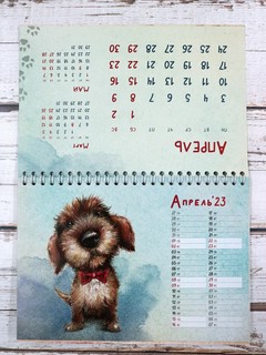 Календарь-домик 2023 'Мягкие лапки' 6