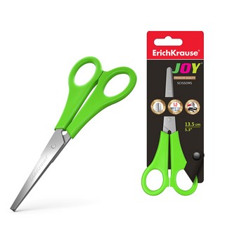 Ножницы ErichKrause® Joy, 13.5 см
