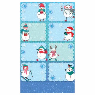 Наклейки 'Снеговички' 159х98 мм