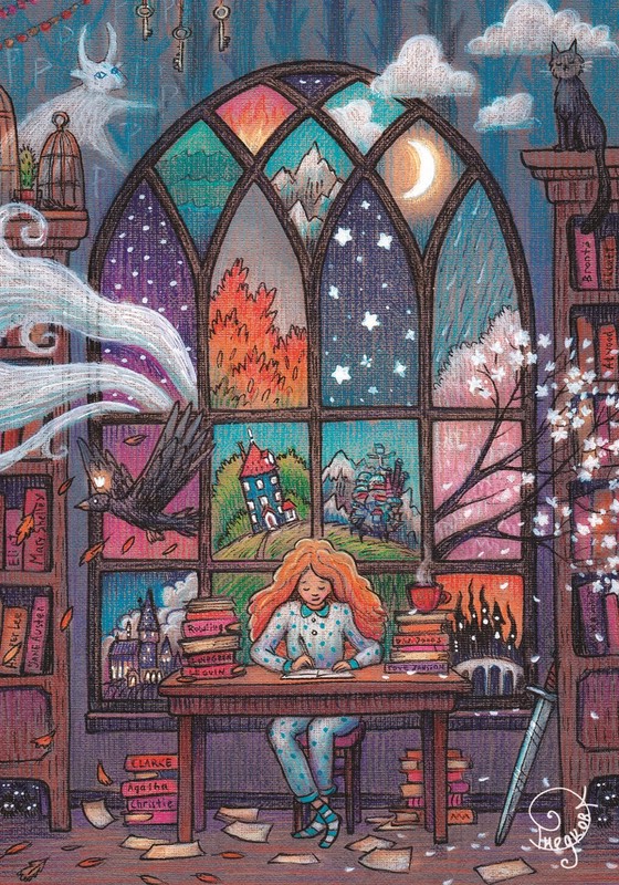 Открытка 'Вдохновение'