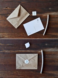 Открытка 'Зимний букет' 2