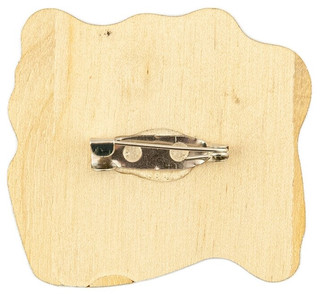 Значок 'Москва, я с тобой!', брошь 3