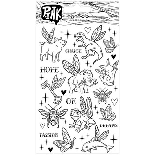 Переводные татуировки 'Крылатые звери'