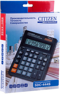 Настольный калькулятор Citizen SDC-444S 2
