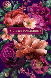 Открытка 'С Днем Рождения', артикул 0164.575 1