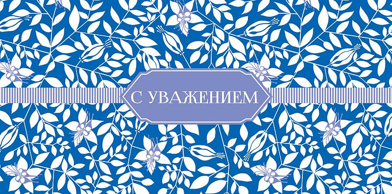 Конверт для денег 'С уважением', артикул 0316.691