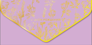 Конверт для денег 'С Днем Рождения!', артикул 0216.353 1