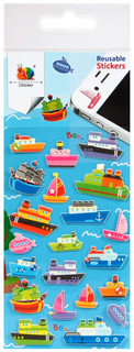 Набор декоративных многоразовых наклеек 'Корабли', Липляндия ...