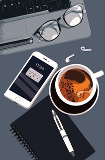 Открытка 'Чашка кофе', артикул 0166.767