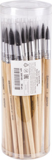 Кисть художественная белка, круглая, №8 2