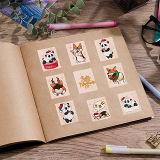 Наклейки бумажные «Улетного праздника», 11 x 15.5 см 3