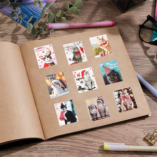 Наклейки бумажные «Замурчательный Новый Год», 11 x 15.5 см 3