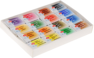 Акварельные художественные краски 'Ленинград' 16 цветов 2