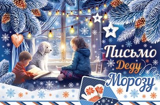 Открытка 'Письмо Деду Морозу', артикул 2-46-5861