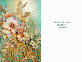 Открытка 'С Днем Рождения', артикул 0164.669 2