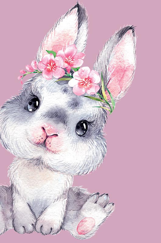 Открытка 'Кролик', артикул 0167.245