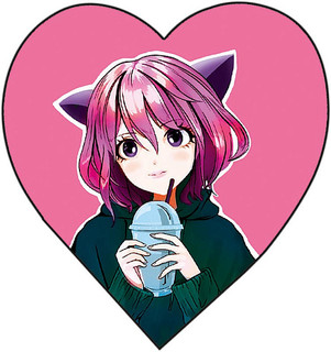 Открытка-сердечко 'Девочка', артикул 0219.607