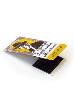 Набор магнитных закладок 'Наши поэты: Есенин, Маяковский, Ахматова, Блок' 3