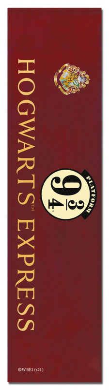 Закладка с резинкой 'Гарри Поттер. Платформа 9 и 3/4'