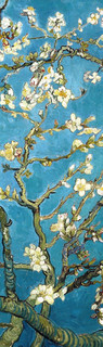 Закладка с резинкой 'Ван Гог. Цветущие ветки миндаля'
