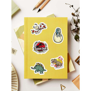 Наклейки виниловые PrioritY детские Парк Юрского периода Динозавры 50 штук 5