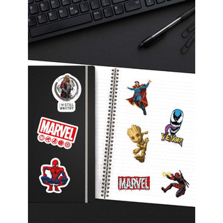 Наклейки виниловые PrioritY детские Мстители MARVEL 50 штук 4