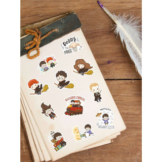 Наклейки виниловые PrioritY детские Гарри Поттер 50 штук 4