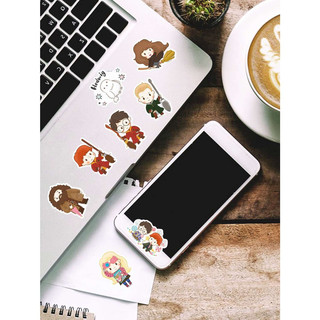 Наклейки виниловые PrioritY детские Гарри Поттер 50 штук 5